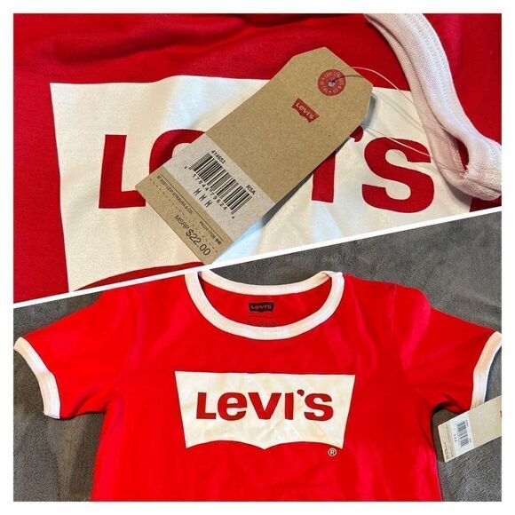[levis] round neck t shirt - Picture 2 of 2